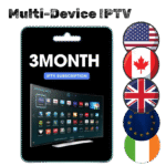 3-month IPTV subscription for 3 devices