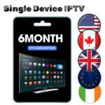 6-month IPTV subscription for 1 device