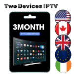 3-month IPTV subscription for 2 devices